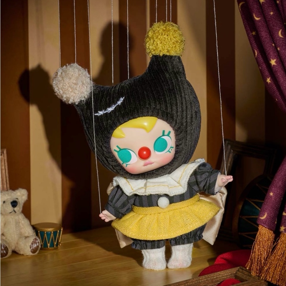 Pop Mart Why So Serious Vinyl Face Plush Pendant - String Puppet